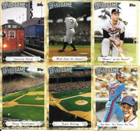 2010 Topps Traded "More Tales of the Game" Insert Set