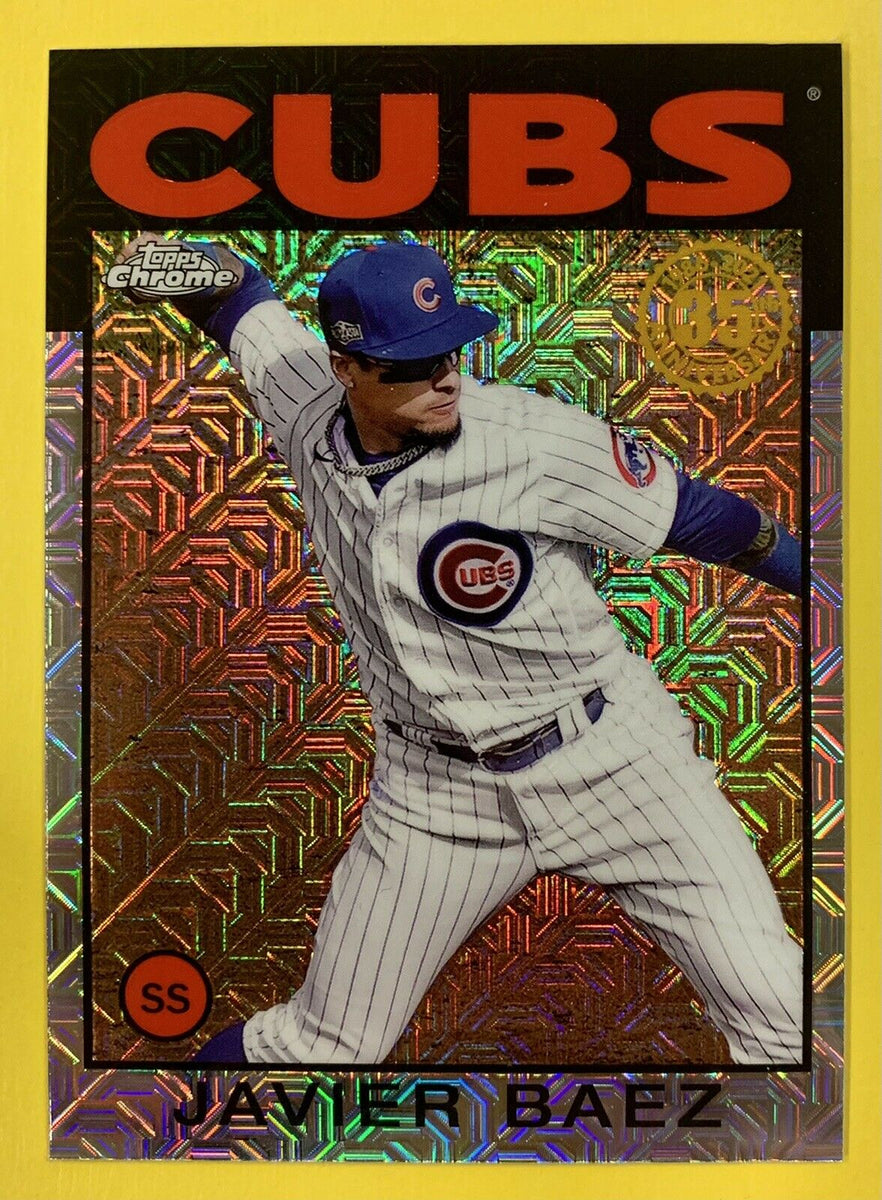 2018 Topps Chrome Update Edition Javier Baez