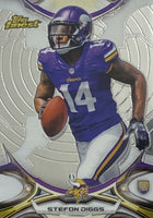 2015 Topps Finest Football Series Complete Set with Stars and Rookies including Stefon Diggs, Jameis Winston, Tom Brady Plus
