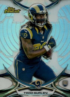 2015 Topps Finest Football Series Complete Set with Stars and Rookies including Stefon Diggs, Jameis Winston, Tom Brady Plus