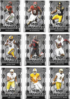 2018 LEAF NFL DRAFT Football Series Complete Mint 99 Card Master Set with Inserts including Multiple Cards of the Top Prospects Baker Mayfield, Sam Darnold, Josh Allen and many more