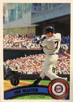 Joe Mauer 2011 Topps American League All-Stars Silver Logo Series Mint Card #AL5