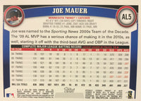 Joe Mauer 2011 Topps American League All-Stars Silver Logo Series Mint Card #AL5