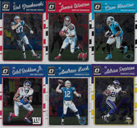 2016 Panini Optic Series Complete Mint Set with Tom Brady, Aaron Rodgers, Russell Wilson+