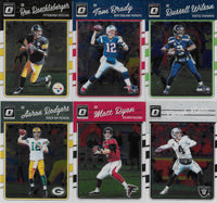 2016 Panini Optic Series Complete Mint Set with Tom Brady, Aaron Rodgers, Russell Wilson+
