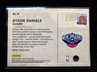 Dyson Daniels 2022 2023 Panini Hoops Rookie Greetings Series Mint Rookie Card #8