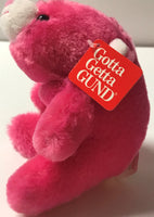 Gund Snuffles Valentines Day 3 Piece Collector Set of 5 Inch Brown, Pink and Purple Snuffles with Hearts