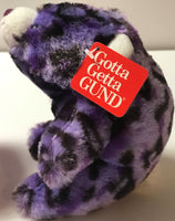 Gund Snuffles Valentines Day 3 Piece Collector Set of 5 Inch Brown, Pink and Purple Snuffles with Hearts