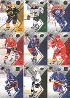 2015 2016 Upper Deck SPx Hockey Series Basic 60 Card Set with Sidney Crosby, Wayne Gretzky Plus