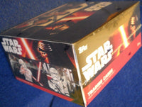 Topps Star Wars The Force Awakens HOBBY Edition 24 Pack Box with 3 EXCLUSIVE FOIL PARALLEL Cards