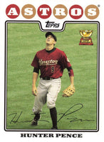 2008 Topps Baseball Series #1 Complete Mint 330 Card Set with Mickey Mantle Plus Rookie Cards of