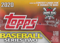 2020 Topps Baseball Series Two Retail Box of 24 Packs