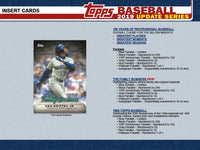 2019 Topps Baseball UPDATE Series Retail Box of 24 Packs