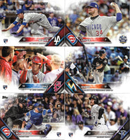 2016 Topps Traded Baseball Updates and Highlights Series Set Featuring Corey Seager Rookie Cards
