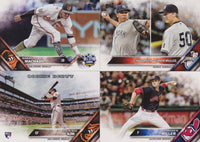 2016 Topps Traded Baseball Updates and Highlights Series Set Featuring Corey Seager Rookie Cards