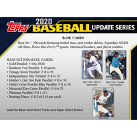 2020 Topps Baseball UPDATE Series Retail Box of 24 Packs