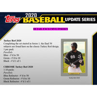 2020 Topps Baseball UPDATE Series Retail Box of 24 Packs