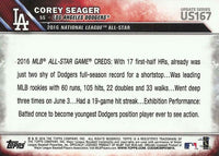 2016 Topps Traded Baseball Updates and Highlights Series Set Featuring Corey Seager Rookie Cards