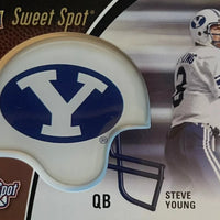 Steve Young 2015 Upper Deck Sweet Spot Mini Helmet  #SS-SY