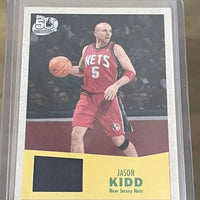Jason Kidd 2007 2008 Topps 57 Variation 50th Anniversary Game Used Jersey #5