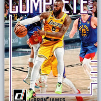 LeBron James 2023 2024 Panini Donruss Complete Players Series Mint Card #1