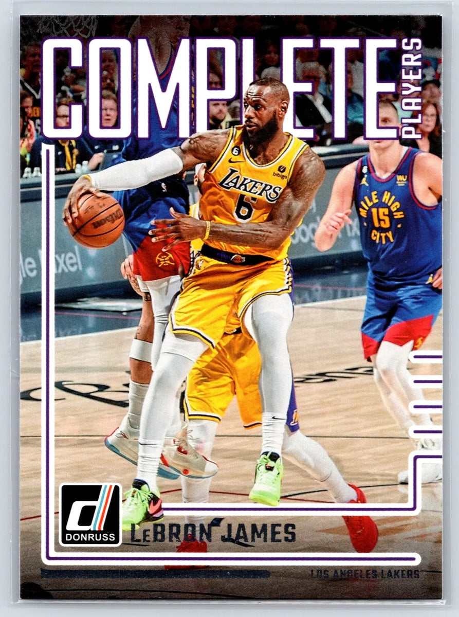 Lebron James 2023 2024 Panini Donruss Complete Players Series Mint Car The Strictly Mint Card 