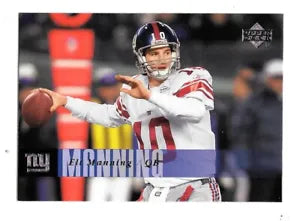 Eli Manning 2006 Upper Deck Series Mint Card #126