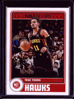 Trae Young 2023 2024 Panini NBA Hoops Tribute Series Mint Card #288
