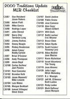 2000 Fleer Tradition Baseball Factory Sealed Update Series Set with Stars, Hall of Famers and Season Highlights Cards
