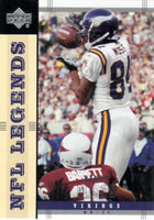 2004 Upper Deck LEGENDS Football Series Complete Mint Basic 90 Card Veteran Players Set Loaded with Stars and Hall of Famers including Tom Brady, Brett Favre and Peyton Manning Plus
