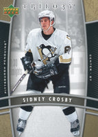 2006 2007 Upper Deck Trilogy Hockey Series Complete Mint Basic 100 Card Set featuring Sidney Crosby and Alexander Ovechkin 2nd Year Cards Plus
