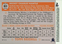 Mickey Mantle 2006 Topps Rookie of the Week Series Mint Card #25
