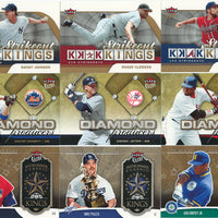 2006 Fleer Ultra Baseball MASTER Series Complete 290 Card Set 6 Different Insert Sets Plus Base LOADED with Stars and Hall of Famers including Derek Jeter, Greg Maddux, Cal Ripken Jr, Albert Pujols and Others