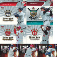 2006 Fleer Ultra Baseball MASTER Series Complete 290 Card Set 6 Different Insert Sets Plus Base LOADED with Stars and Hall of Famers including Derek Jeter, Greg Maddux, Cal Ripken Jr, Albert Pujols and Others