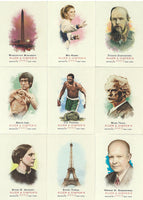 2007 Topps Allen and Ginter Series Complete Mint 350 Card Set with Shortprints Loaded with Baseball Stars, Rookies and Hall of Famers Plus Historical Figures
