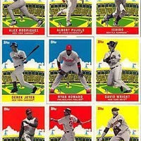 2007 Topps "Flashback Fridays" Complete Insert Set with  Jeter, Griffey, Rodriguez+
