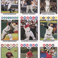 2008 Topps Series #1 & #2 Complete Mint Set with Mickey Mantle, Albert Pujols, Derek Jeter plus