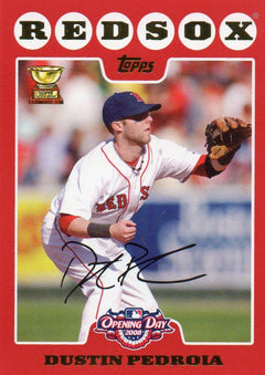 2008 Topps David Wright Signed Baseball Card