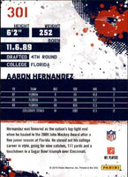 Aaron Hernandez 2010 Score Football Series Mint Rookie Card #301
