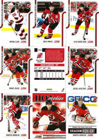 2011 2012 Score Hockey Series Complete Mint 546 Card Set Featuring 46 Hot Rookies Cards Plus Stars and Hall of Famers Sidney Crosby, Alexander Ovechkin and Martin Brodeur Plus
