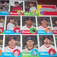 Boston Red Sox 2012 Topps Heritage 14 Card Team Set with Pedroia, Ellsbury+