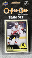 Calgary Flames 2012 / 2013 O Pee Chee  Factory Sealed Team Set
