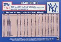 Babe Ruth 2012 Topps Archives Baseball Series Mint Card #189
