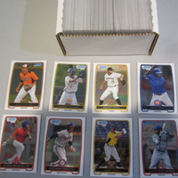 2012 Bowman CHROME Baseball Prospects Series Complete Mint Set with Bryce Harper, Francisco Lindor, Gerrit Cole and Xander Bogaerts PLUS