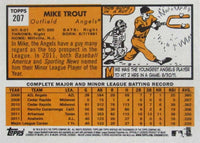 2012 Topps Heritage Baseball Complete Mint Basic 425 card set with Mike Trout First Heritage Card #207
