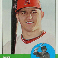 2012 Topps Heritage Baseball Complete Mint Basic 425 card set with Mike Trout First Heritage Card #207