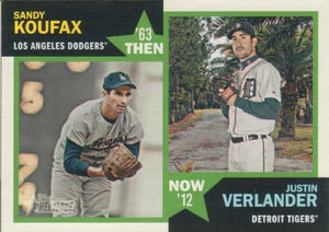 2012 Topps Heritage Baseball "Then and Now"  Insert Set
