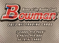 2013 Topps BOWMAN Football Series Blaster Box with Chance for LOADS of Rookie Cards
