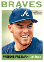 Freddie Freeman 2013 Topps Heritage Series Mint Card #189
