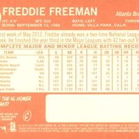 Freddie Freeman 2013 Topps Heritage Series Mint Card #189